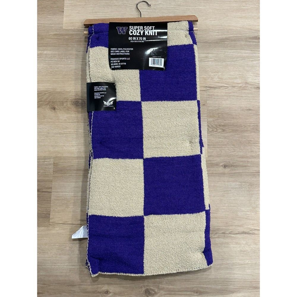 Washington Huskies Super Soft Cozy Knit 60X 70 Inch Blanket‎ - Picture 4 of 7